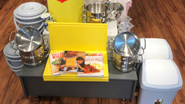 Haushaltswaren im Oxfam Shop