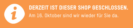 Derzeit ist dieser Shop geschlossen.