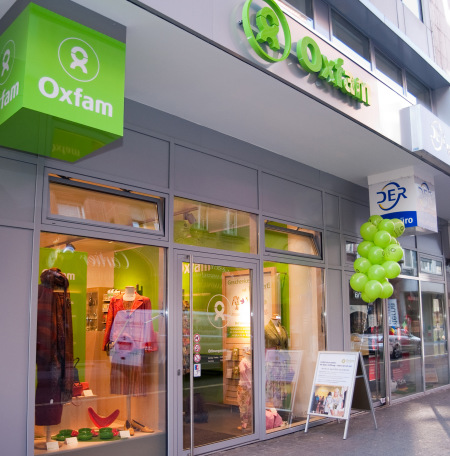 Oxfam Shop Karlsruhe - Außenansicht