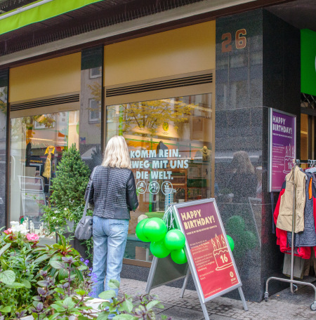 Oxfam Shop Koblenz - Außenansicht