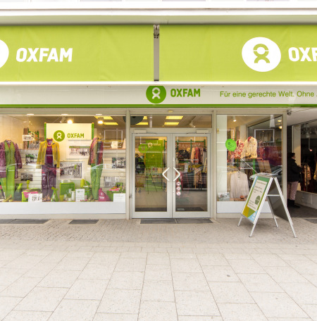 Oxfam Shop Hannover - Außenansicht