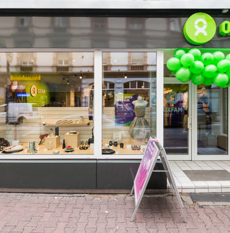Oxfam Shop Frankfurt-Nordend - Außenansicht