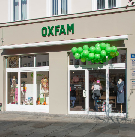 Oxfam Shop Erfurt - Außenansicht