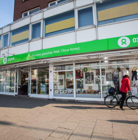 Oxfam Shop Hamburg-Hoheluft - Außenansicht 