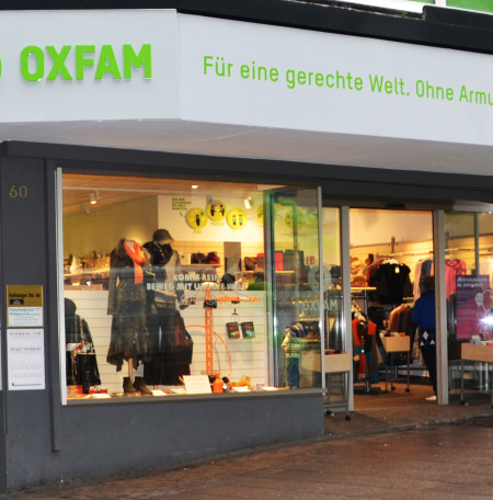 Oxfam Shop Essen - Außenansicht