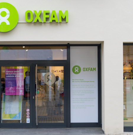 Oxfam Shop Bielefeld - Außenansicht