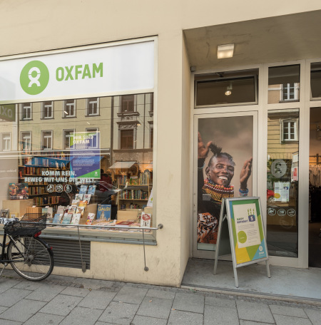 Oxfam Shop München-Isarvorstadt - Außenansicht