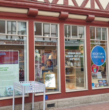 Oxfam Shop Göttingen - Außenansicht