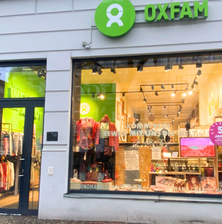 Außenansicht Oxfam Shop Berlin-Kreuzberg