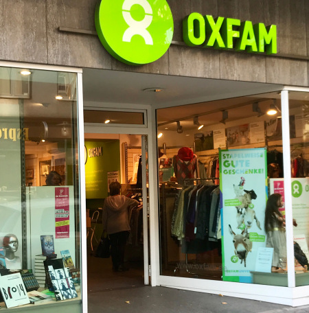 Oxfam Shop Düsseldorf-Friedrichstadt - Außenansicht