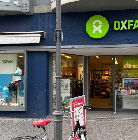 Oxfam Shop Berlin-Spandau - Außenansicht