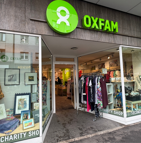 Oxfam Shop Düsseldorf-Friedrichstadt - Außenansicht
