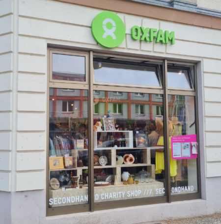 Oxfam Shop Berlin-Tegel Außenansicht