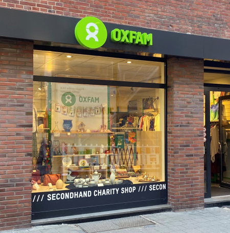 Oxfam Shop Münster Außenaufnahme