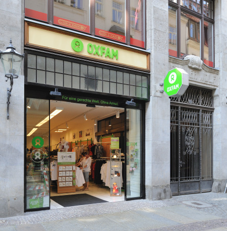 Oxfam Shop Leipzig - Außenansicht