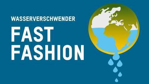 Wasserverschwender Fast Fashion