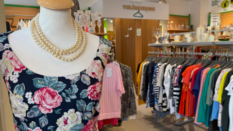 Oxfam Shop Berlin-Spandau Innenansicht