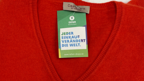 Kuscheliger Pullover aus dem Oxfam Shop