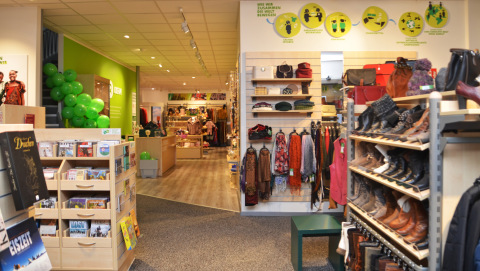 Oxfam Shop Essen - Innenansicht