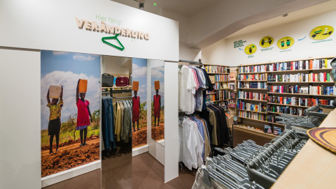 Oxfam Shop Frankfurt-Nordend - Innenansicht