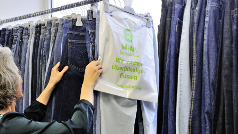 Oxfam Shops nehmen auch Firmenspenden und Unternehmensspenden an. Kontaktieren Sie uns.