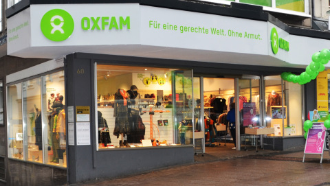 Oxfam Shop Essen - Außenansicht