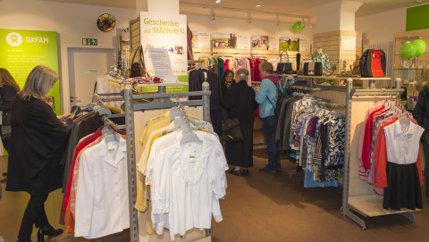 Oxfam Shop Bielefeld - Innenansicht