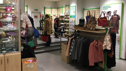Oxfam Shop Berlin-Schöneberg - Innenansicht