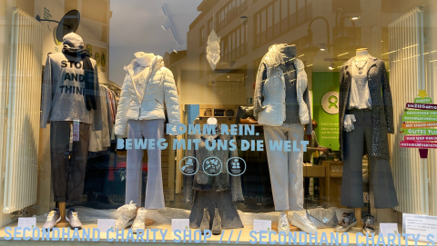 Winterliches Schaufenster
