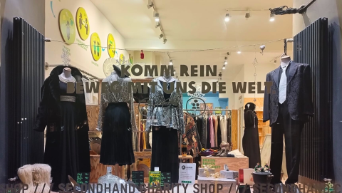 Festliches Schaufenster
