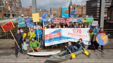 G20 Protestwelle: Eine andere Politik ist nötig G20 Protestwelle: Eine andere Politik ist nötig