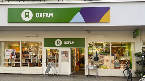 Außenansicht vom Oxfam Shop Berlin-Wilmersdorf Außenansicht vom Oxfam Shop Berlin-Wilmersdorf