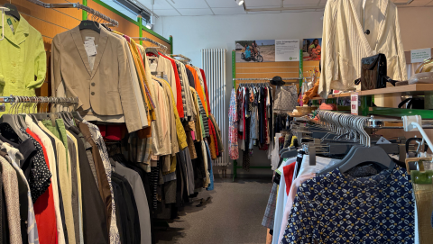 Oxfam Shop Bonn - Innenansicht