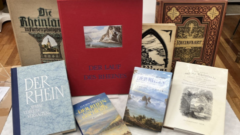 Bücher über den Rhein 