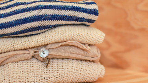 Kleidung aus den Oxfam Shops