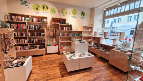 Oxfam Shop Potsdam - Innenansicht