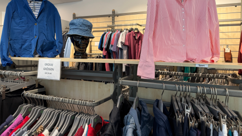 Oxfam Shop Köln-Neustadt - Innenansicht
