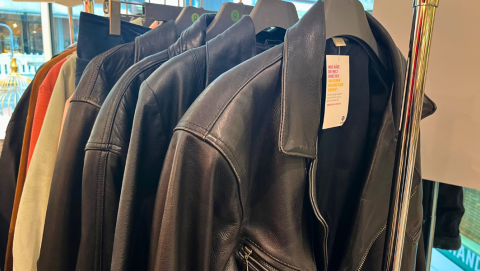 Lederjacken und mehr aus den Oxfam Shops