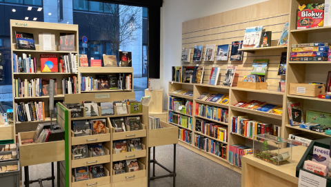 Oxfam Buchshop Stuttgart Innenansicht