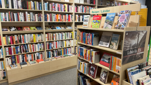 Oxfam Buchshop Stuttgart Innenansicht