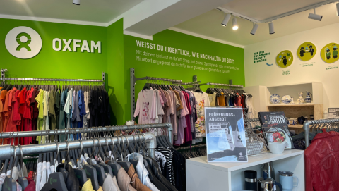 Oxfam Shop Berlin-Tegel Innenansicht Oxfam Shop Berlin-Tegel Innenansicht