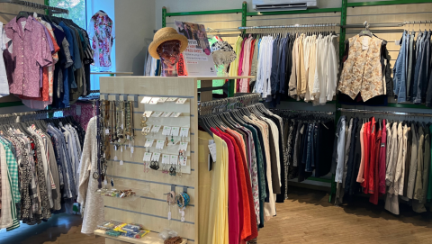 Oxfam Shop Braunschweig Innenansicht