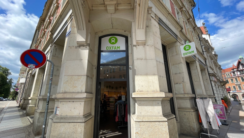 Oxfam Shop Dresden - Außenansicht