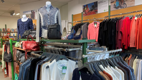 Oxfam Shop Wiesbaden - Innenansicht