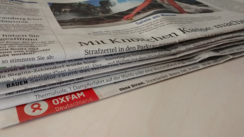 Oxfam in der Presse