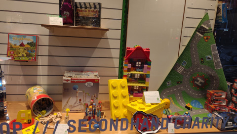 Schaufenster HH-Hoheluft Spielzeug
