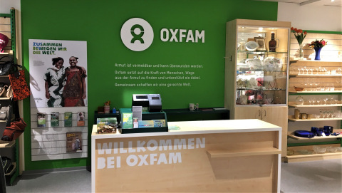 Oxfam Shop Oldenburg - Innenansicht