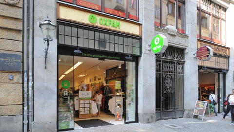 Oxfam Shop Leipzig - Außenansicht