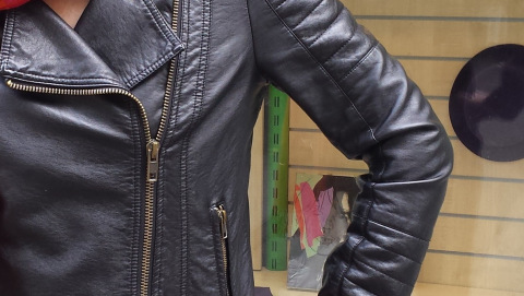 Lederjacke