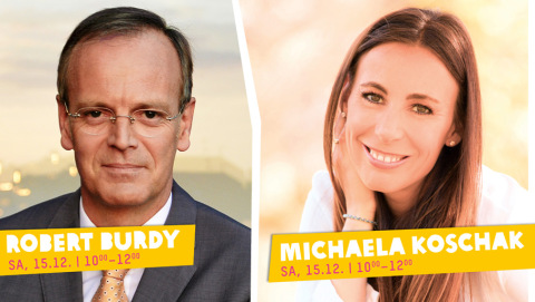 Die MDR-Moderator*innen Kamilla Senjo, Robert Burdy und Michaela Koschak (v.l.)